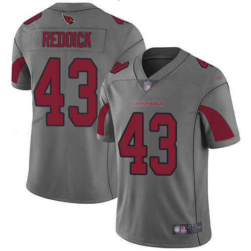 Arizona Cardinals Limited Silver Men Haason Reddick Jersey NFL Football #43 Inverted Legend->arizona cardinals->NFL Jersey